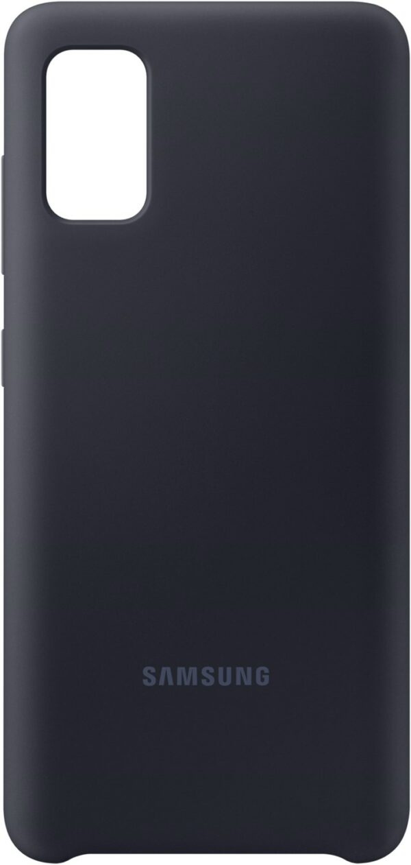 Samsung Silicone Cover für Galaxy A41 schwarz