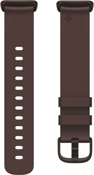 Fitbit Leder Armband (S) Ersatzarmband für Charge 5 plum