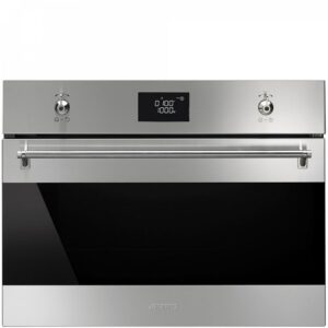 Smeg SF 4390 MCX Kompakt-Backofen mit Mikrowelle edelstahl