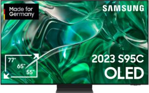 Samsung GQ77S95CAT 195 cm (77") OLED-TV titanschwarz / F