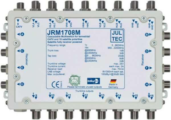 Jultec JRM1708M Multischalter