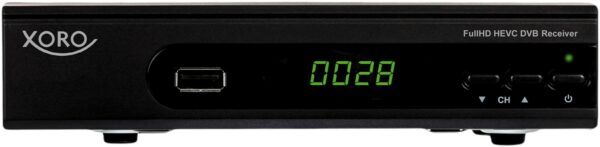 Xoro HRM 7619 DVB-T2/-C HDTV Kombireceiver schwarz