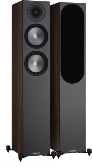 Monitor Audio Bronze 200 /Paar Stand-Lautsprecher walnuß