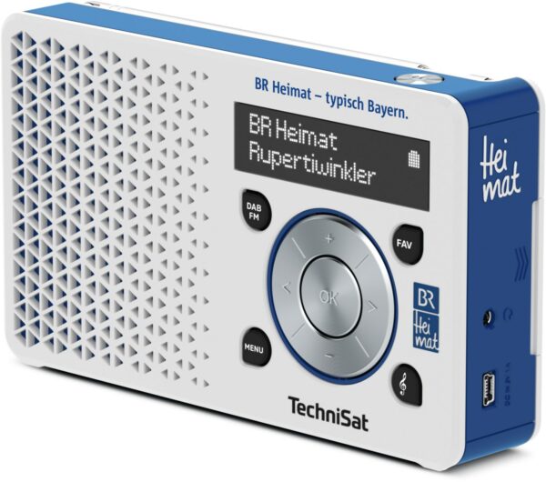 Technisat DigitRadio 1 BR Heimat Edition weiß/blau