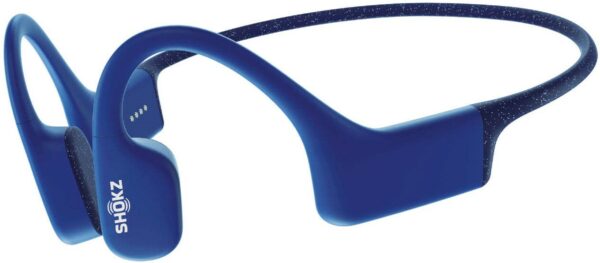 SHOKZ OpenSwim Knochenschall-Kopfhörer blau