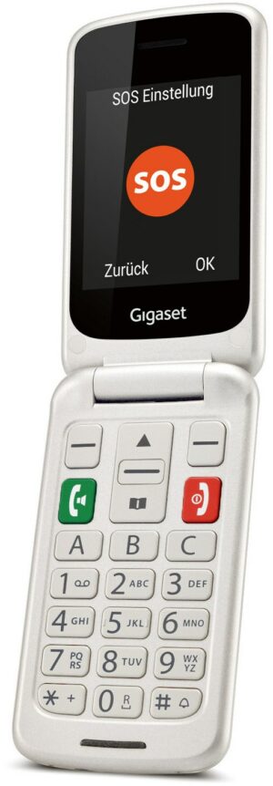 Gigaset GL590 Seniorenhandy pearl-white