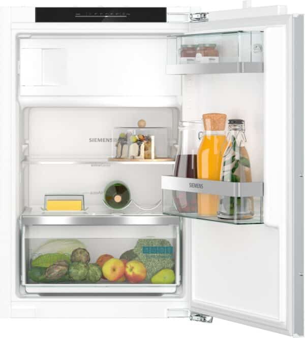 Siemens KI22LEDD1 Einbau-Kühlschrank mit Gefrierfach weiß / D