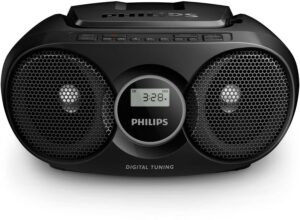 Philips AZ215B CD/Radio-System schwarz