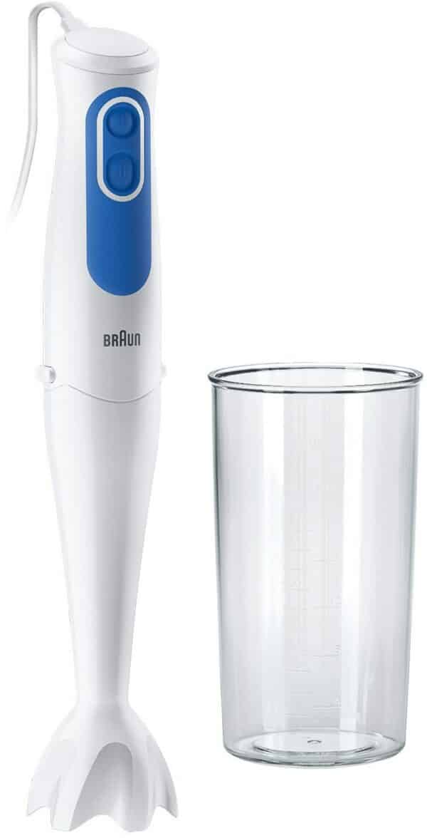 Braun MQ 3000 SMOOTHIE MultiQuick 3 Stabmixer weiß/blau