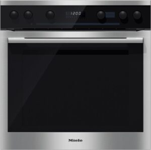 Miele H 6166 E Einbau Elektro-Herd edelstahl/cleansteel / A+