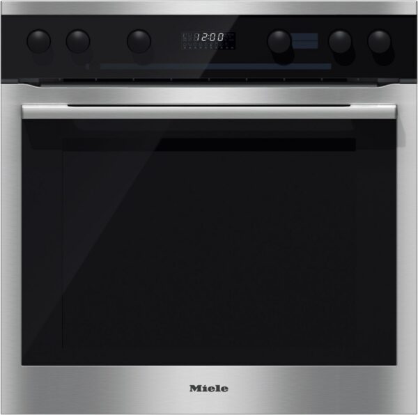 Miele H 6166 E Einbau Elektro-Herd edelstahl/cleansteel / A+