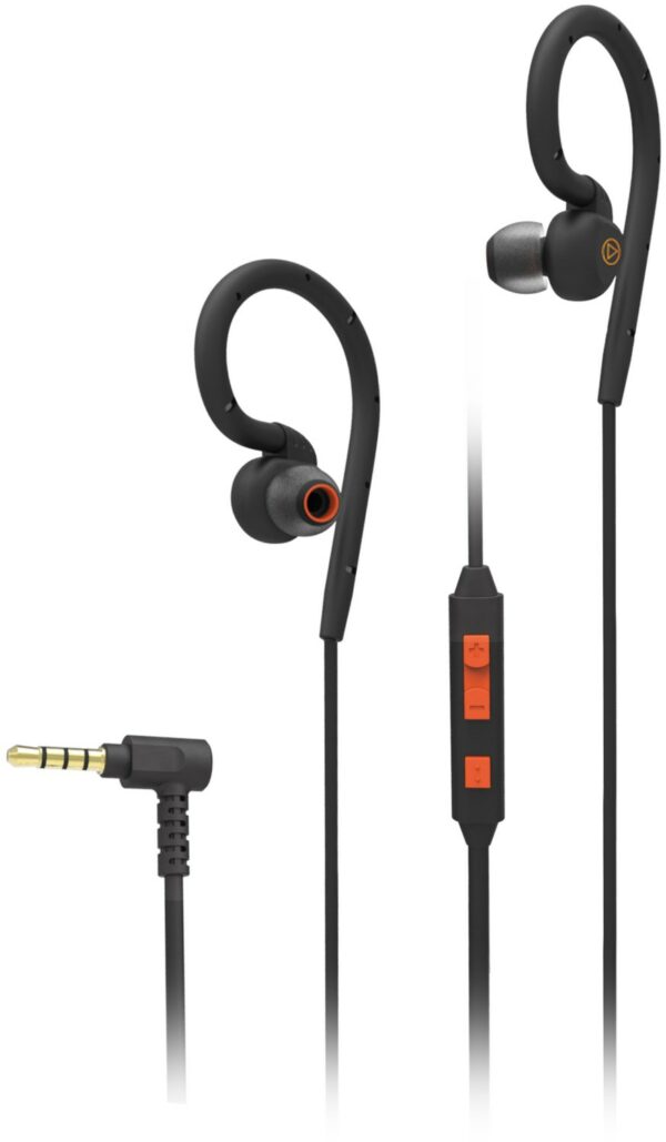 Vivanco Sport-In-Ear Kopfhörer 61777 schwarz/orange