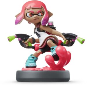 Nintendo amiibo Splatoon Inkling Mädchen Figur neon pink