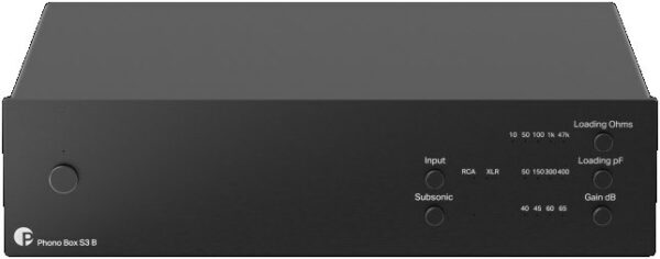 Pro-Ject Phono Box S3 B Phono-Vorverstärker schwarz