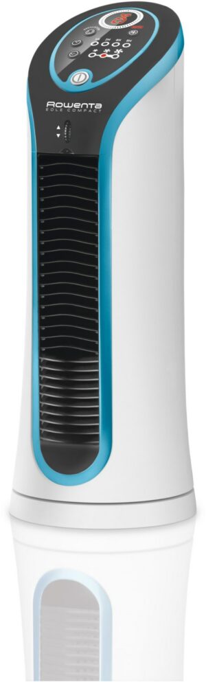 Rowenta VU6210F0 Eole Compact Tischturmventilator weiß/blau metallic