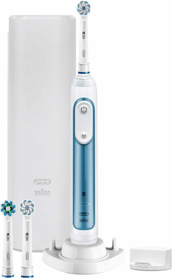 Oral-B SMART 6S Elektrische Zahnbürste weiß/türkis