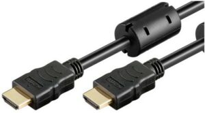 Hapena HDMI-Kabel Typ A m. Ferritkern 10m