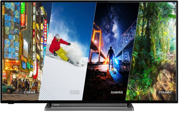 Toshiba 50UA3D63DG 126 cm (50") LCD-TV mit LED-Technik schwarz / E