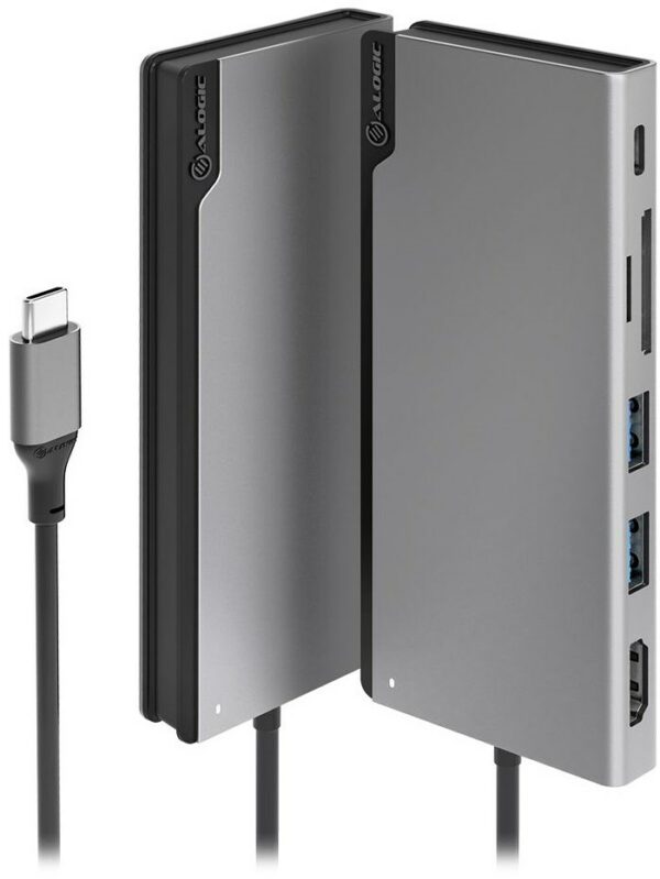 ALOGIC Dock Uni USB Type-C PD space grey