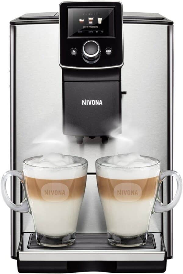 Nivona CafeRomatica NICR 825 Kaffee-Vollautomat edelstahl/chrom