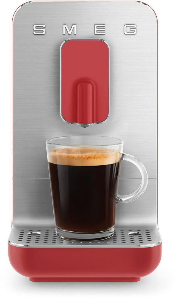 Smeg BCC01RDMEU Kaffee-Vollautomat matt rot