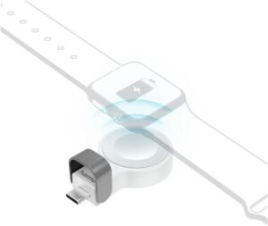 Hama Kabelloses Ladegerät für Apple Watch weiss