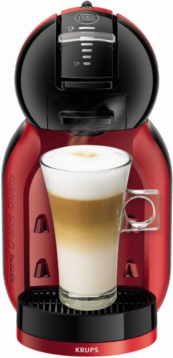 Krups KP 120 H NESCAFÈ Dolce Gusto Mini Me Kapsel-Automat kirschrot/schwarz