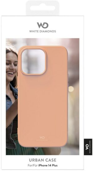 White Diamonds Urban Case für iPhone 14 Plus Apricot