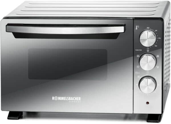 Rommelsbacher BGS 1400 Mini-Backofen silber