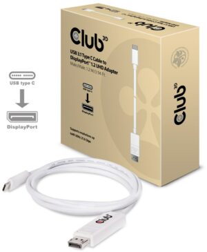 Club3D USB 3.1 C > DP 1.2 UHD (1