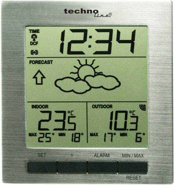 Technoline WS 9136 Wetterstation silber