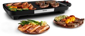 Tefal CB6418 BBQ Tischgrill schwarz/silber