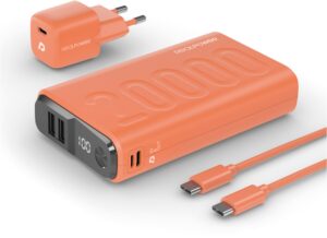 RealPower PB-20000+ Power Pack orange