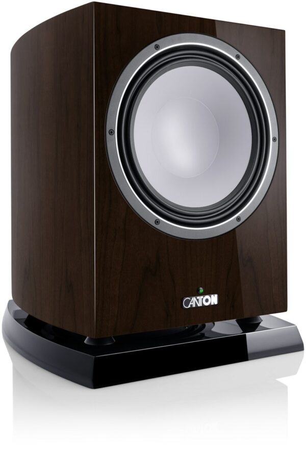 Canton Vento Sub 12 Aktiv-Subwoofer hochglanz nussbaum dunkel