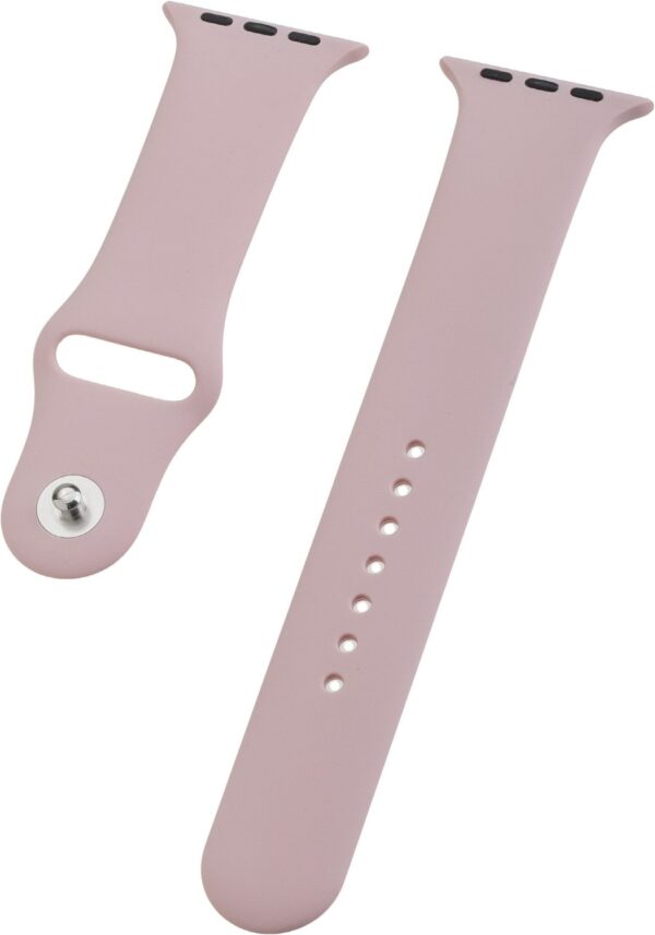 Peter Jäckel Watch Band Silikon für Apple Watch (44mm/42mm) pink