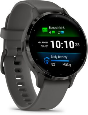 Garmin Venu 3S Smartwatch kieselgrau/schiefergrau