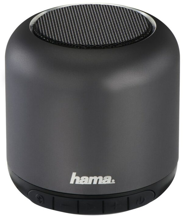 Hama Steel Drum Multimedia-Lautsprecher anthrazit