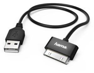 Hama USB-Kabel > 30-Pin (1m) USB-Datenkabel für iPad schwarz