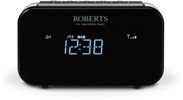 Roberts Ortus 1 Uhrenradio schwarz