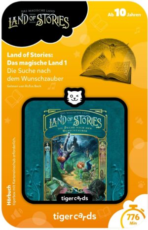 tigermedia tigercard Land of Stories: Das magische Land 1 Die Suche nach dem Wunschzauber