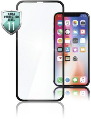 Hama 3D-Full-Screen Displayschutzglas für iPhone XS Max schwarz