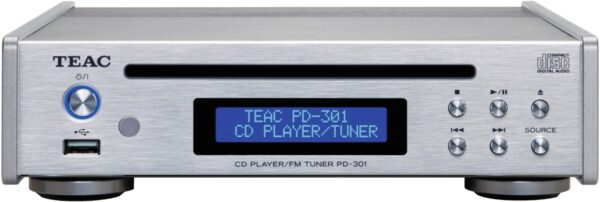 Teac PD-301DAB-X-S CD-Receiver silber