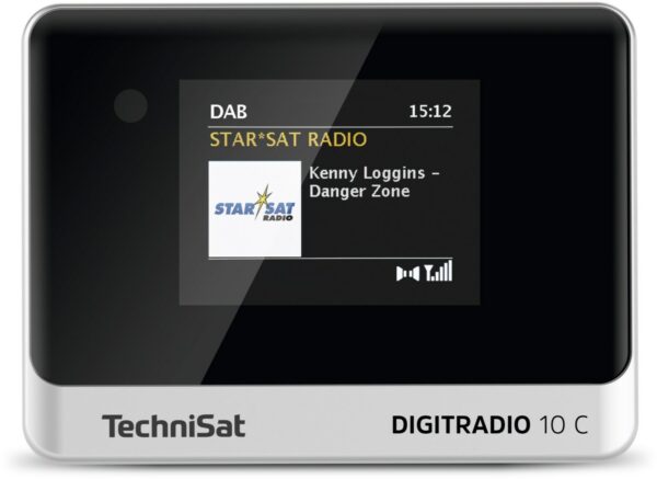 Technisat DigitRadio 10 C Digitalradio schwarz/silber