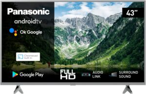 Panasonic TX-43LSW504S 108 cm (43") LCD-TV mit LED-Technik silber / F