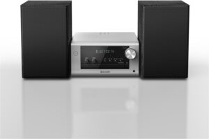 Panasonic SC-PM704EG-S Mini-System silber