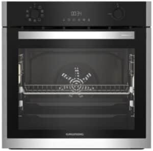 Grundig GR5500 GEBM 19300 BP Einbaubackofen schwarz/edelstahl/cleansteel / A+