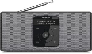 Technisat DigitRadio 2 S Kofferradio mit DAB/DAB+ schwarz/silber