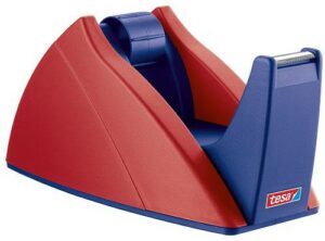 Tesa Easy Cut Tischabroller 19mm (33m) leer rot-blau