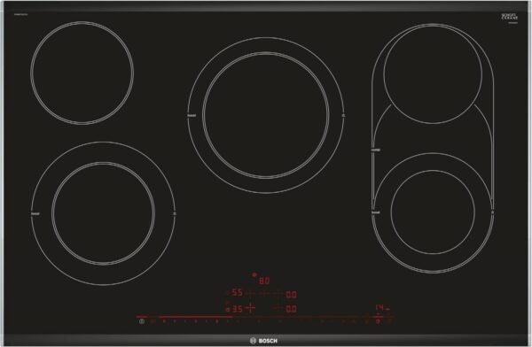 Bosch PKM875DP1D Autark-Glaskeramikfeld edelstahl/ Komfort-Profil