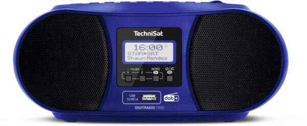 Technisat DigitRadio 1990 CD/Radio-System blau